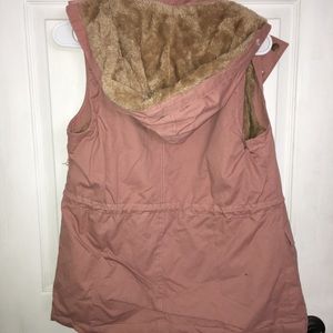 Pink Fuzzy Vest